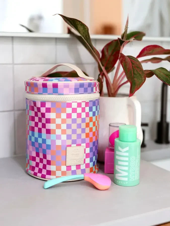 Barrel Organizer Toiletry Bag