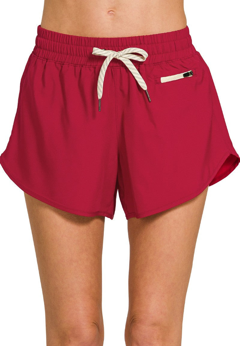 Courtside Cutie Drawstring Lined Shorts