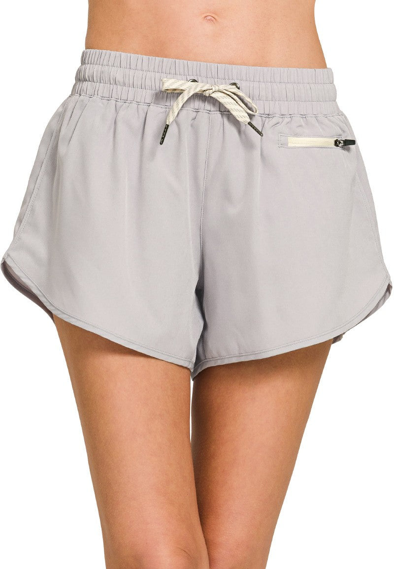 Courtside Cutie Drawstring Lined Shorts