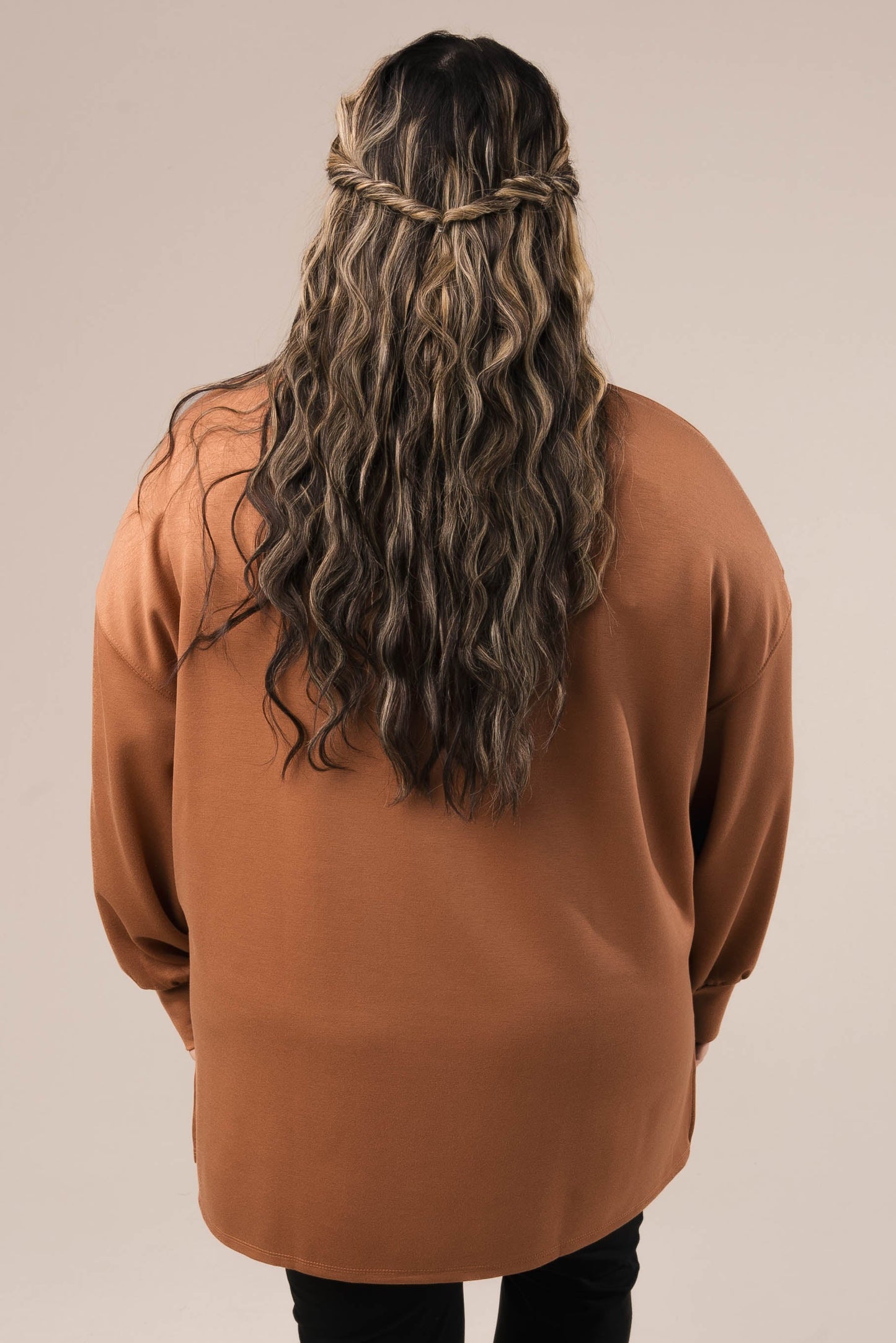 Hi-Lo Split Hem Pullover