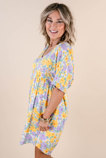 Floral Babydoll Dress