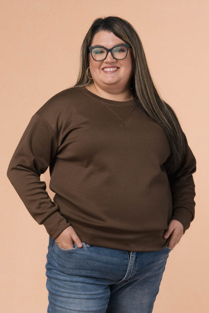 Malibu Banded Hem Pullover *Final Sale*