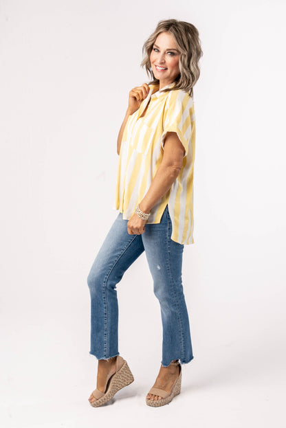 Striped Dolman Shirt