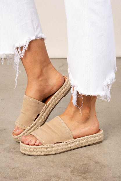 Dahya Suede Slide Sandal
