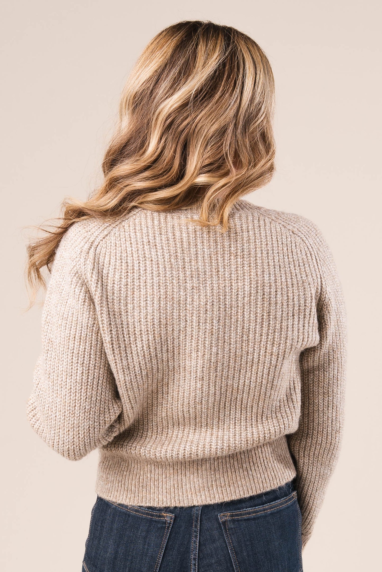 Pearl Button Sweater Cardigan