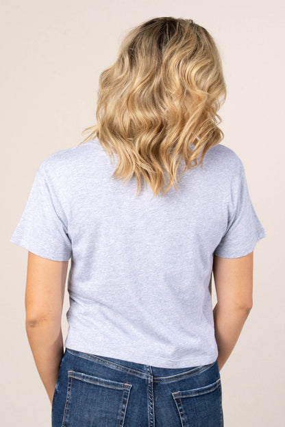 Cropped Cotton T-Shirt *Final Sale*