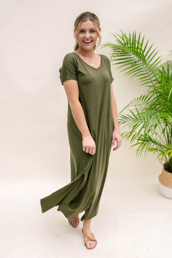 Essential Maxi T-Shirt Dress