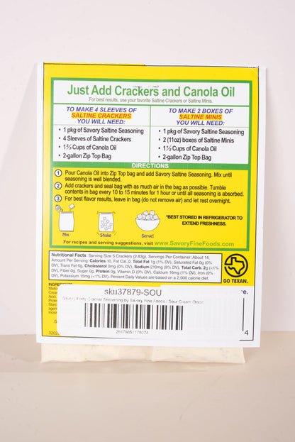 Savory Party Cracker Seasoning by Savory Fine Foods