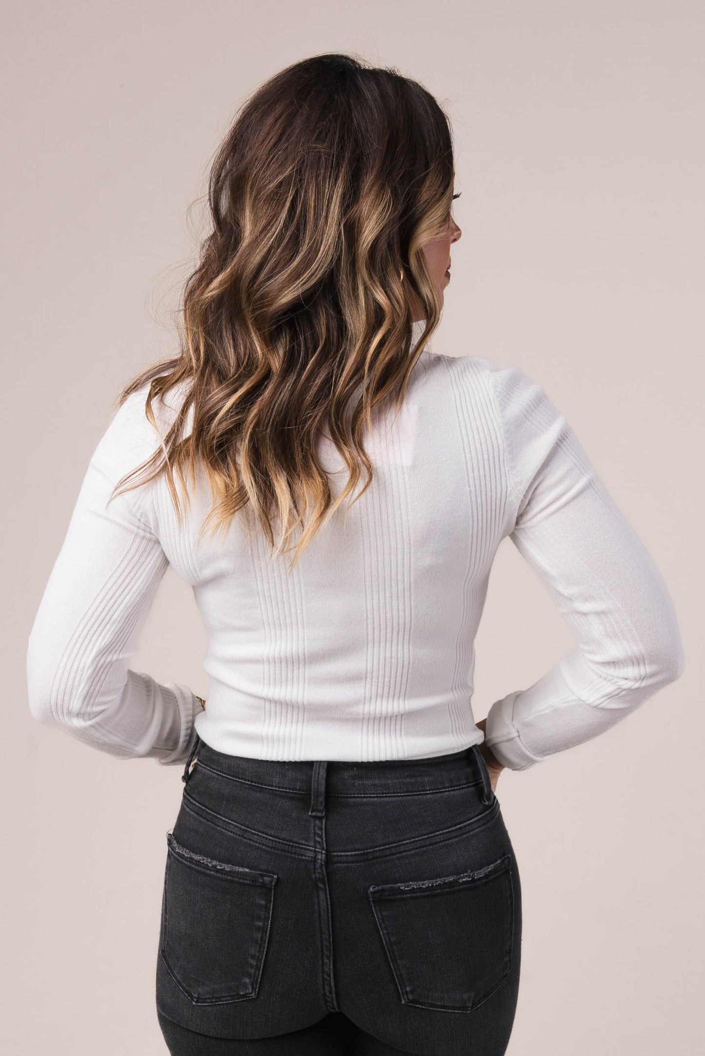 Lightweight Ribbed Sweater