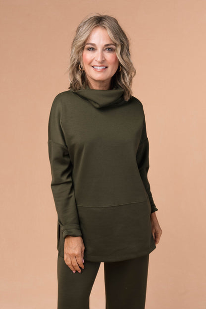 Vienna Cowl Neck Pullover *Final Sale*