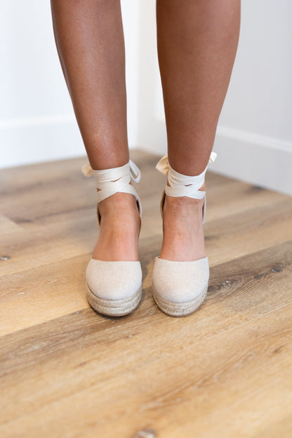 Ditch Lace-Up Wedge Sandal *Final Sale*