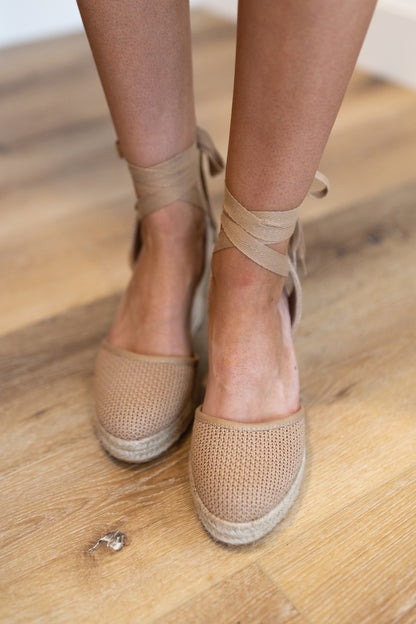Ditch Lace-Up Wedge Sandal *Final Sale*