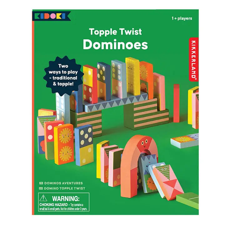 Topple Twist Dominoes