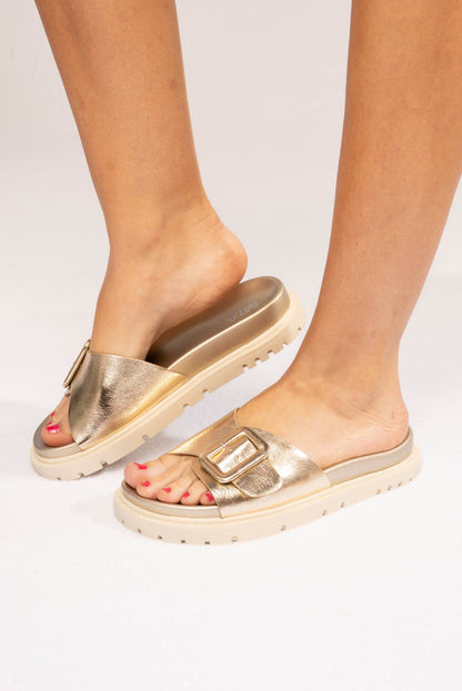 Gya Platform Slide Sandal