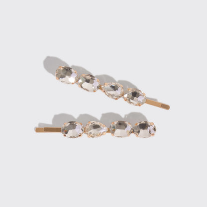 Kitsch | Holiday Gemstone Bobby Pin Set