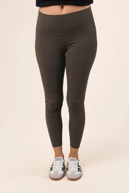 High Waist Athleisure Ankle Leggings