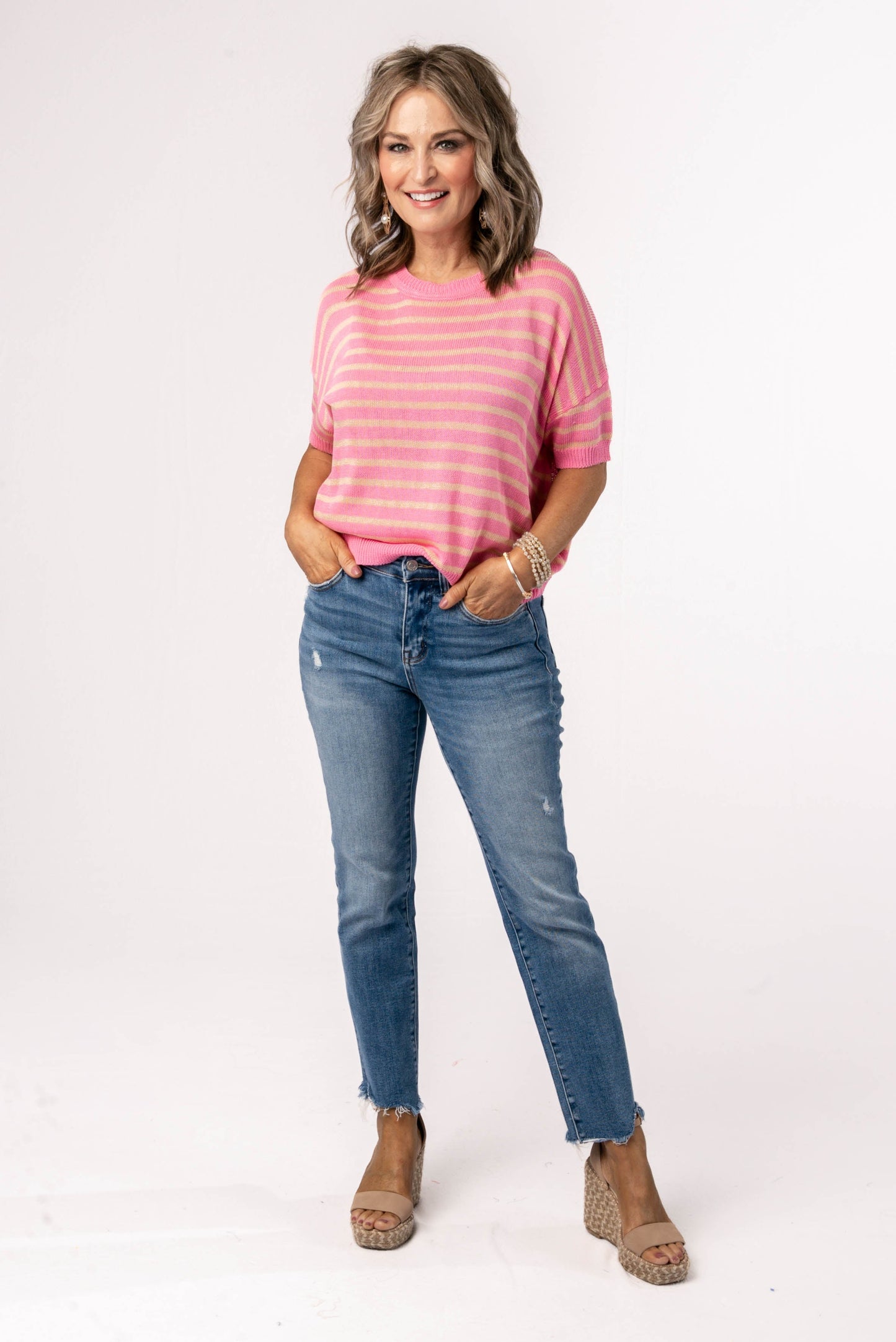 Lightweight Striped Sweater