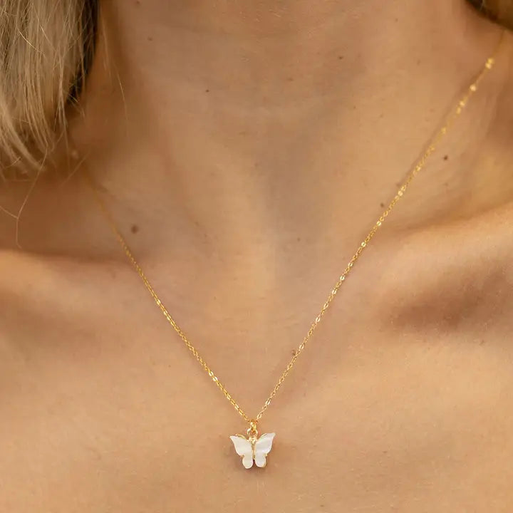 Butterfly Pendant Necklace