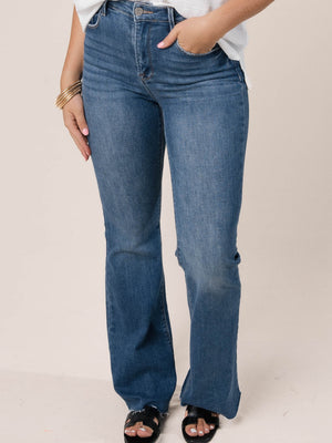 Risen High Rise Bootcut Jeans