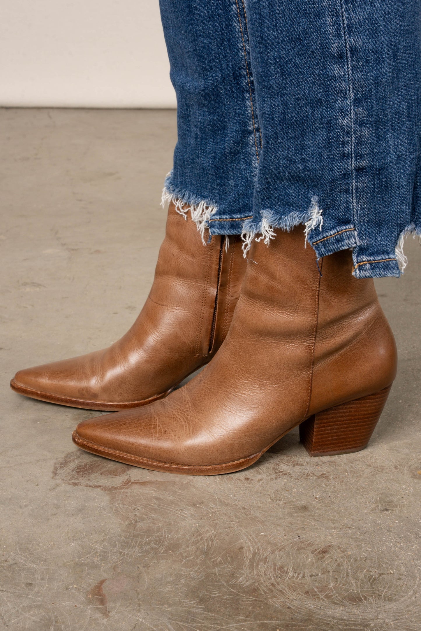 Caty Leather Ankle Boot