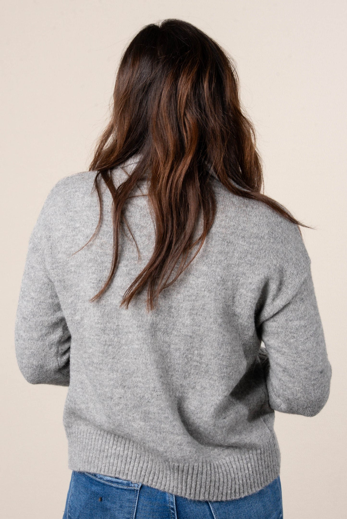 Livia Collared Henley Sweater