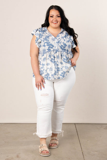 Risen High Rise Tummy Control Crop Jeans