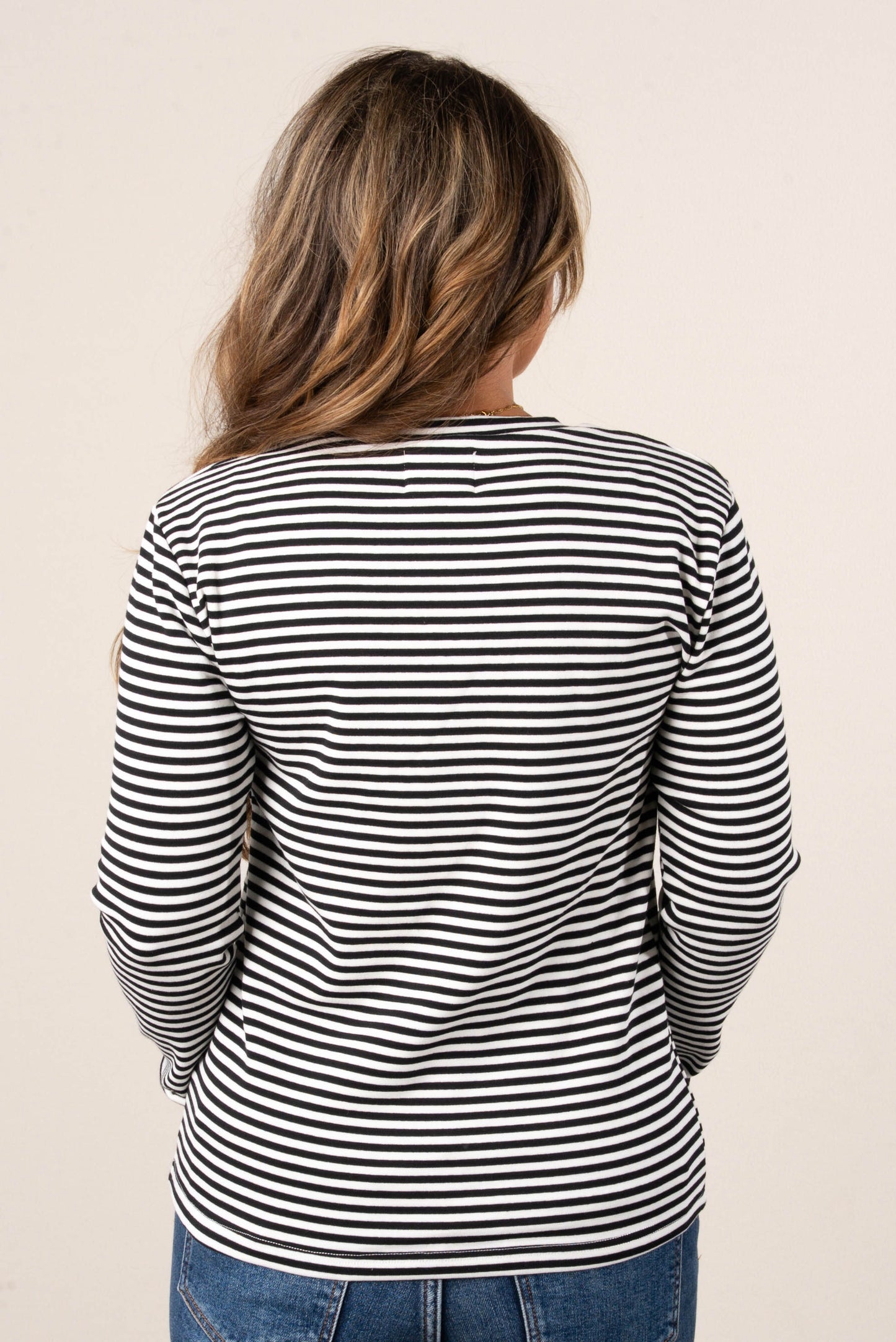 Striped Longe Sleeve Top