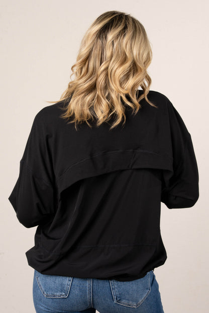 Butter Soft Bungee Waist Active Jacket
