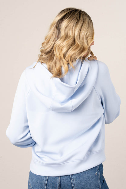 Scuba Half Zip Hooded Pullover