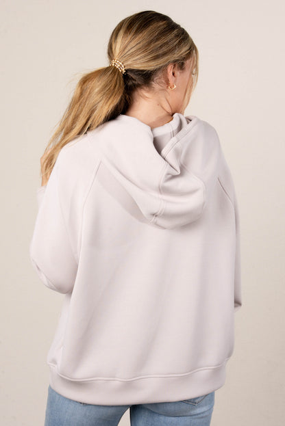 Scuba Half Zip Hooded Pullover