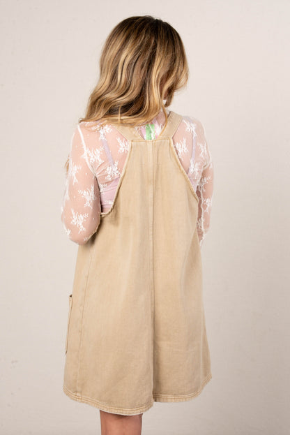 Denim Overall Dress