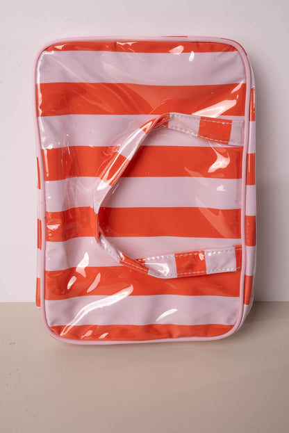 Georgia Mae Striped Travel Case