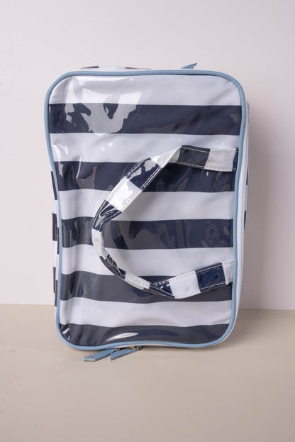 Georgia Mae Striped Travel Case