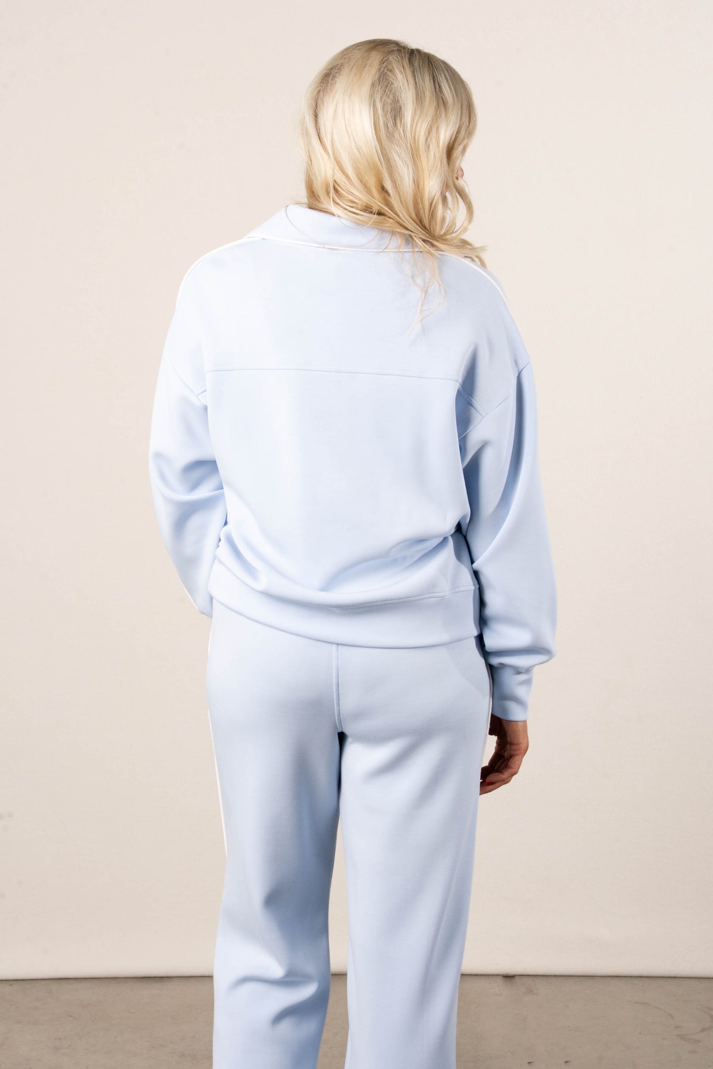 Scuba Piping Detail Loungewear Set
