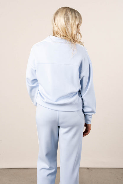 Scuba Piping Detail Loungewear Set
