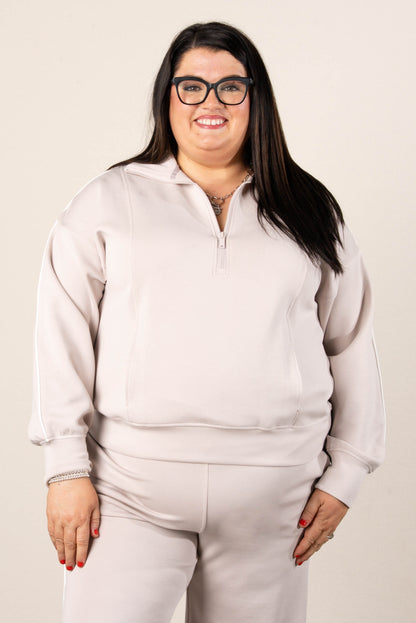 Scuba Piping Detail Loungewear Set