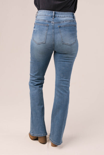 High Rise Flare Jeans