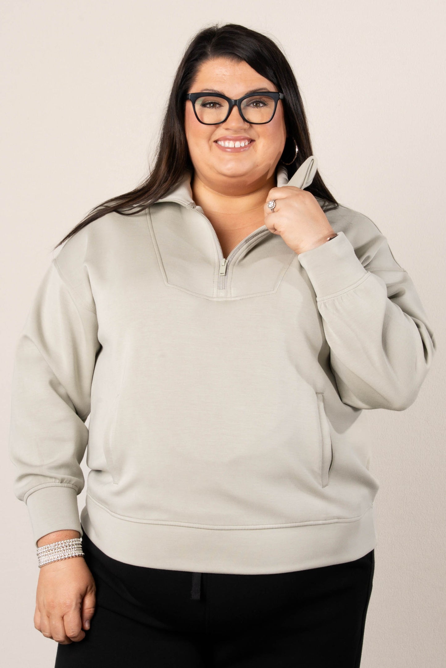 Joey Funnel Neck Pullover