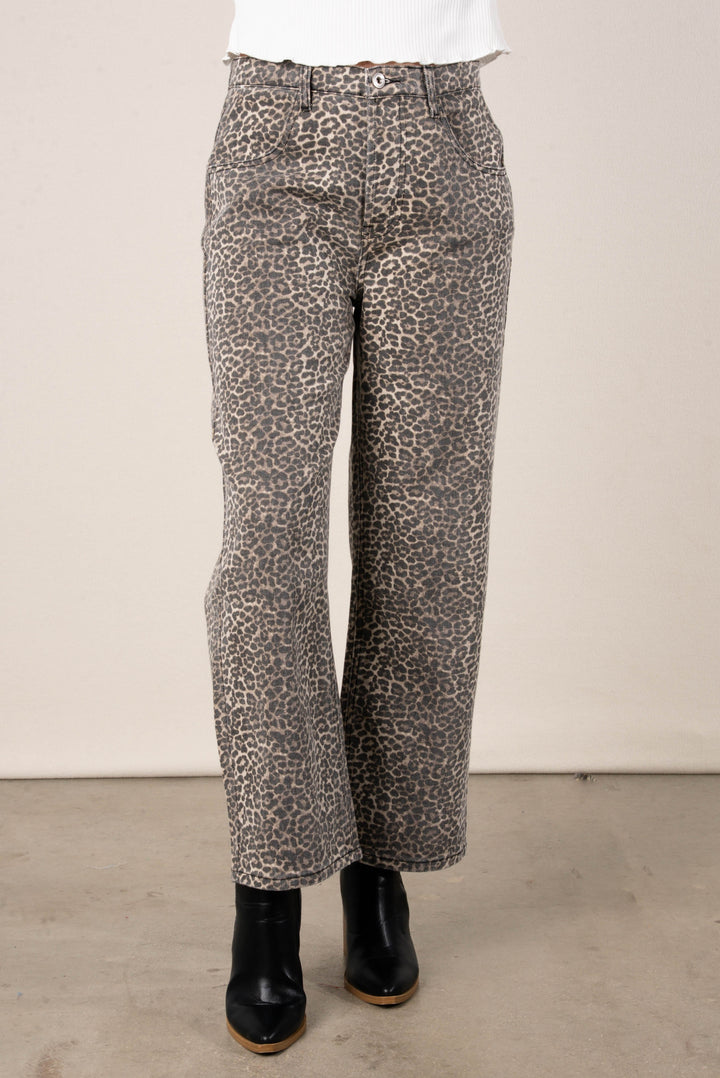 Lonnie High Waist Denim Pants