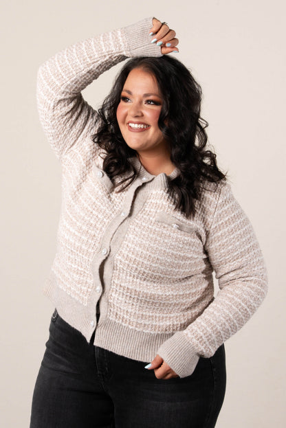 Bronwyn Pearl Button Cardigan