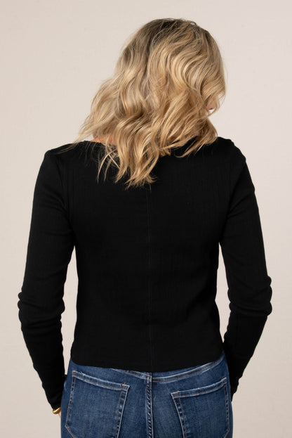 Juliette Snap Front Top
