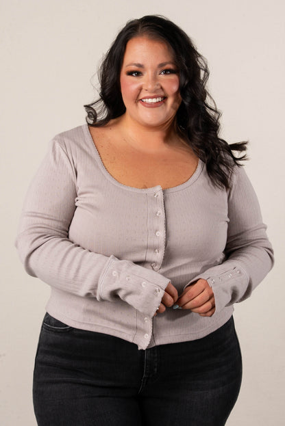 Juliette Snap Front Top