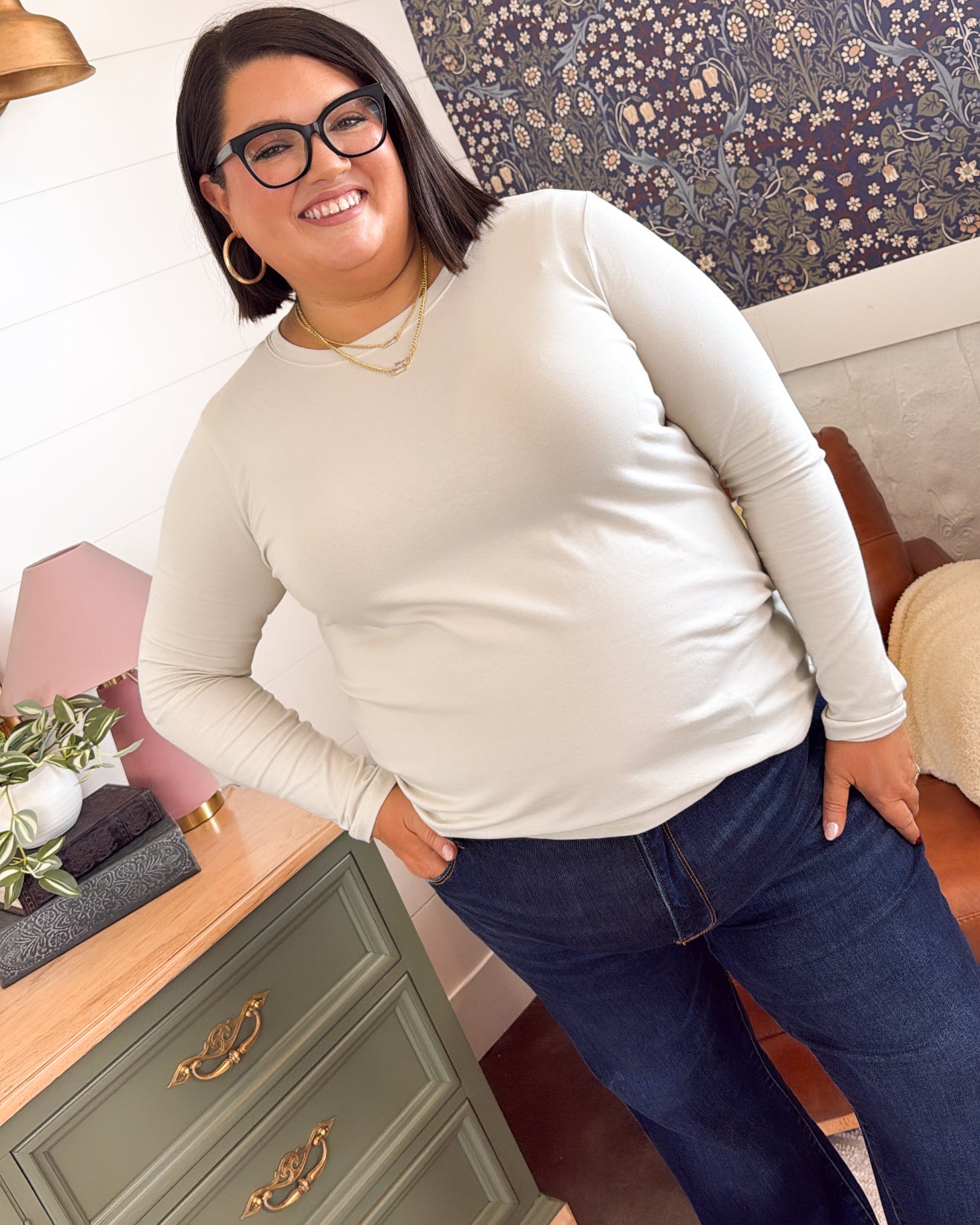 Cammie Essential Long Sleeve Tee