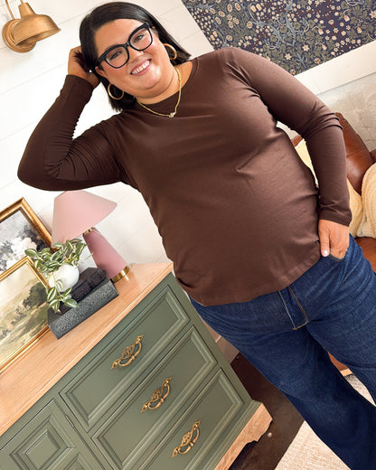 Cammie Essential Long Sleeve Tee