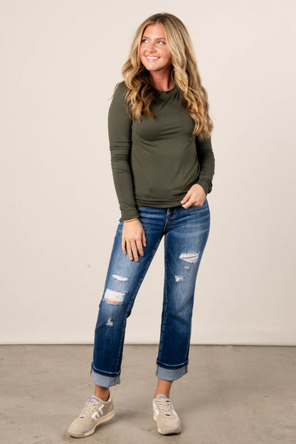 Millie Essential Microfiber Top