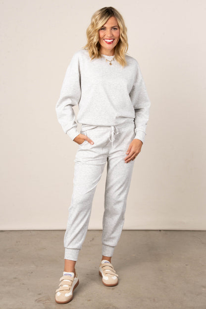 Maddie Scuba Pullover + Jogger Lounge Set