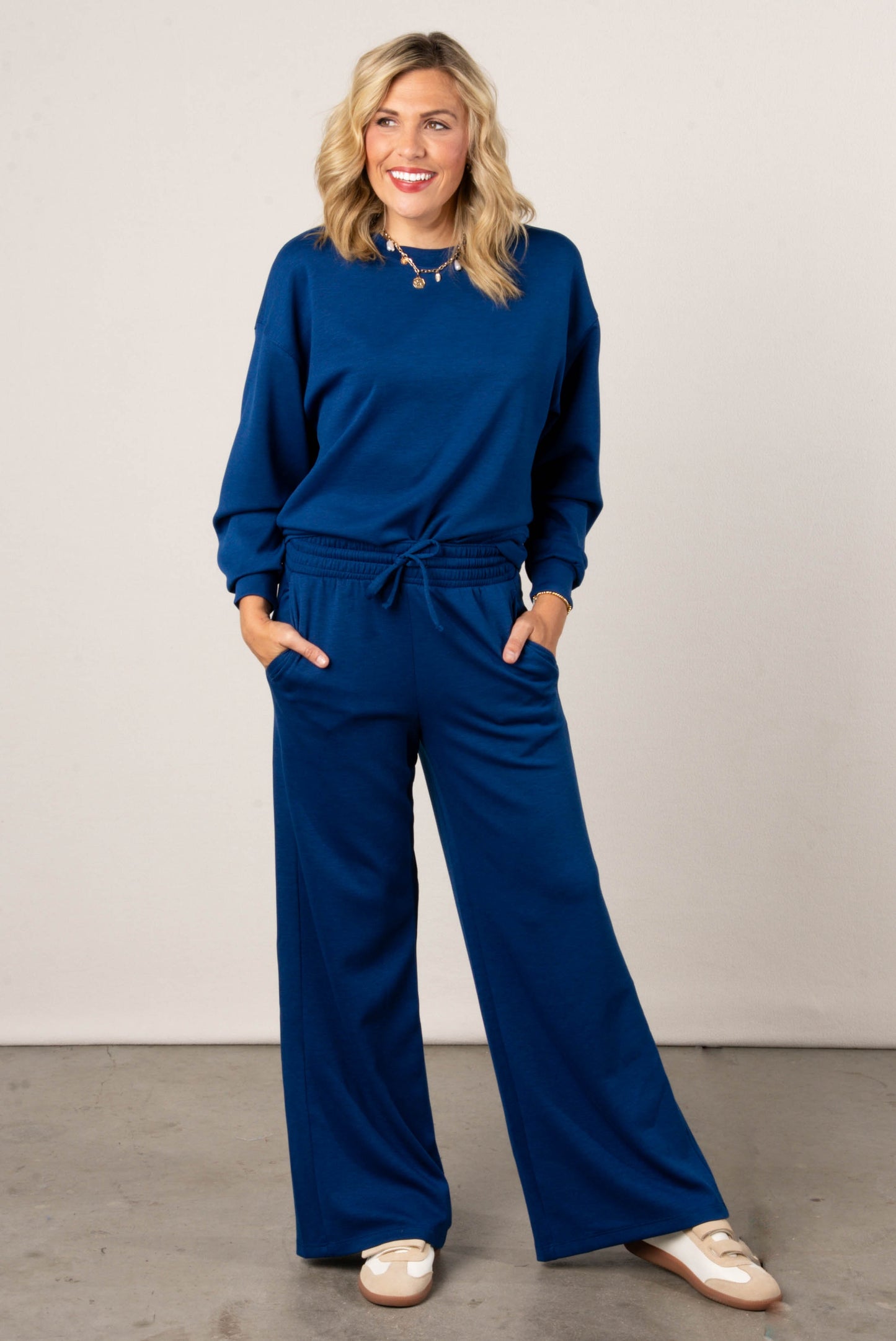Paige Scuba Pullover + Pants Lounge Set