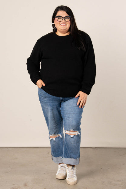 Marta Textured Knit Sweater