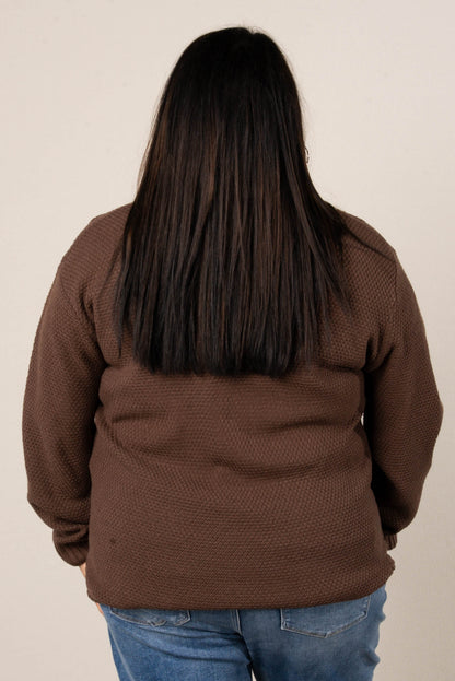 Marta Textured Knit Sweater