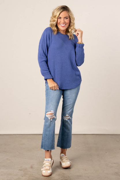 Marta Textured Knit Sweater